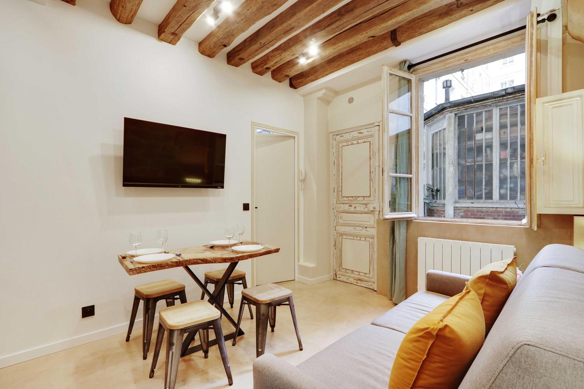 Authentic Apartment - 1Br-4P - Le Marais Paris Exterior photo