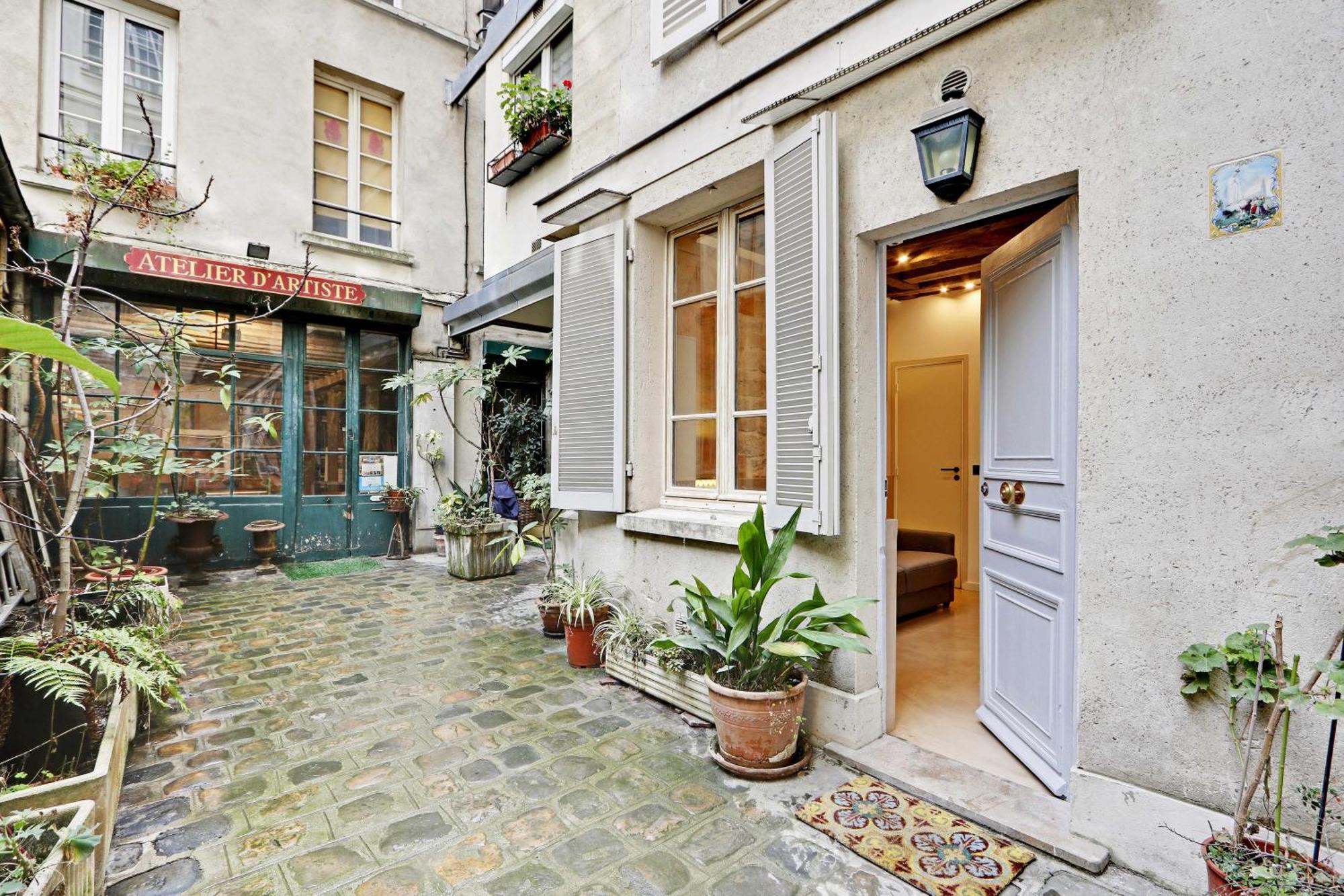 Authentic Apartment - 1Br-4P - Le Marais Paris Exterior photo